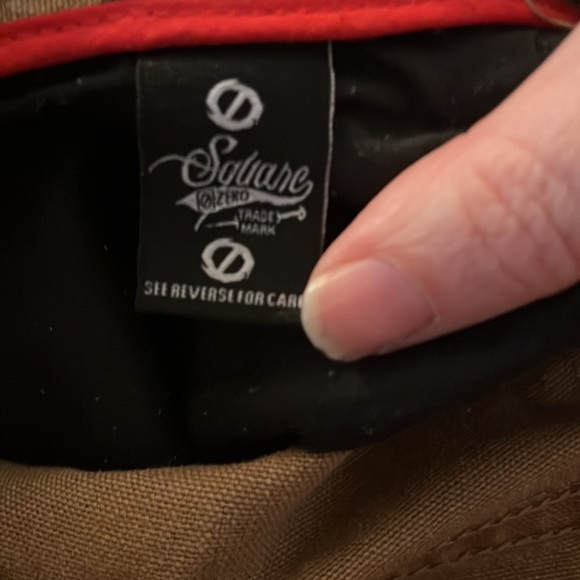 SQUARE ZERO Distressed camouflage paint splatter canvas pant 38x30 - Picture 9 of 11